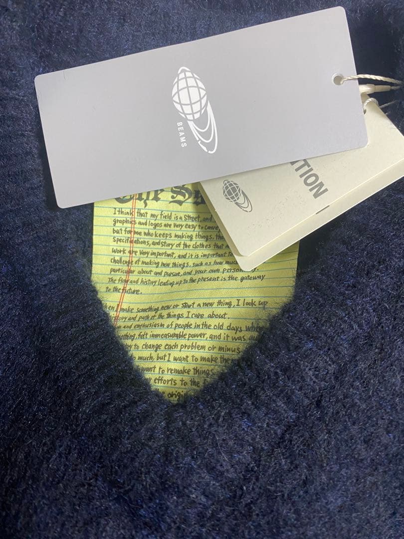 SSZ MOHAIR VEST モヘアベスト ネイビー M 新品