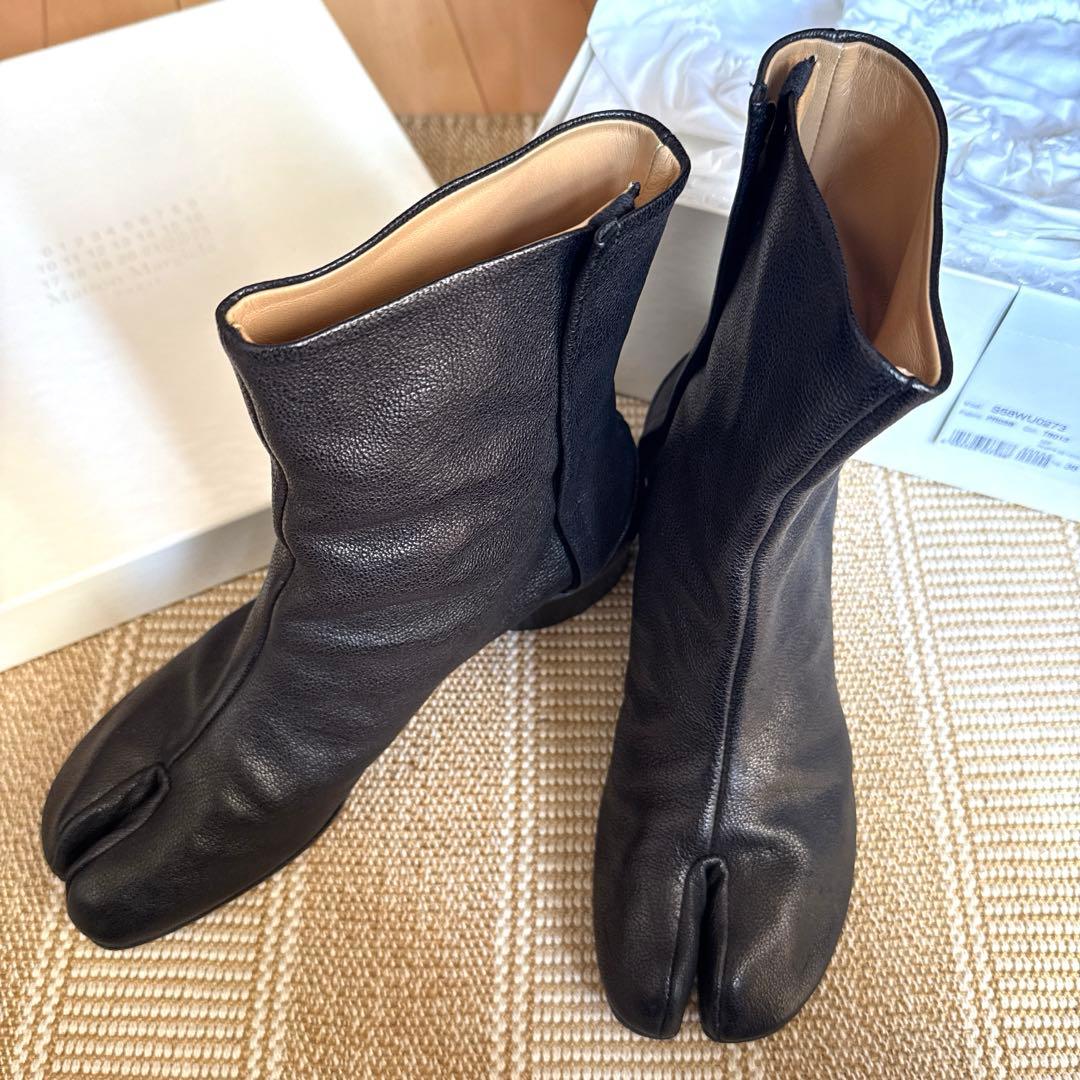 Maison Margiel足袋ブーツ tabi boots 3cmヒール 38