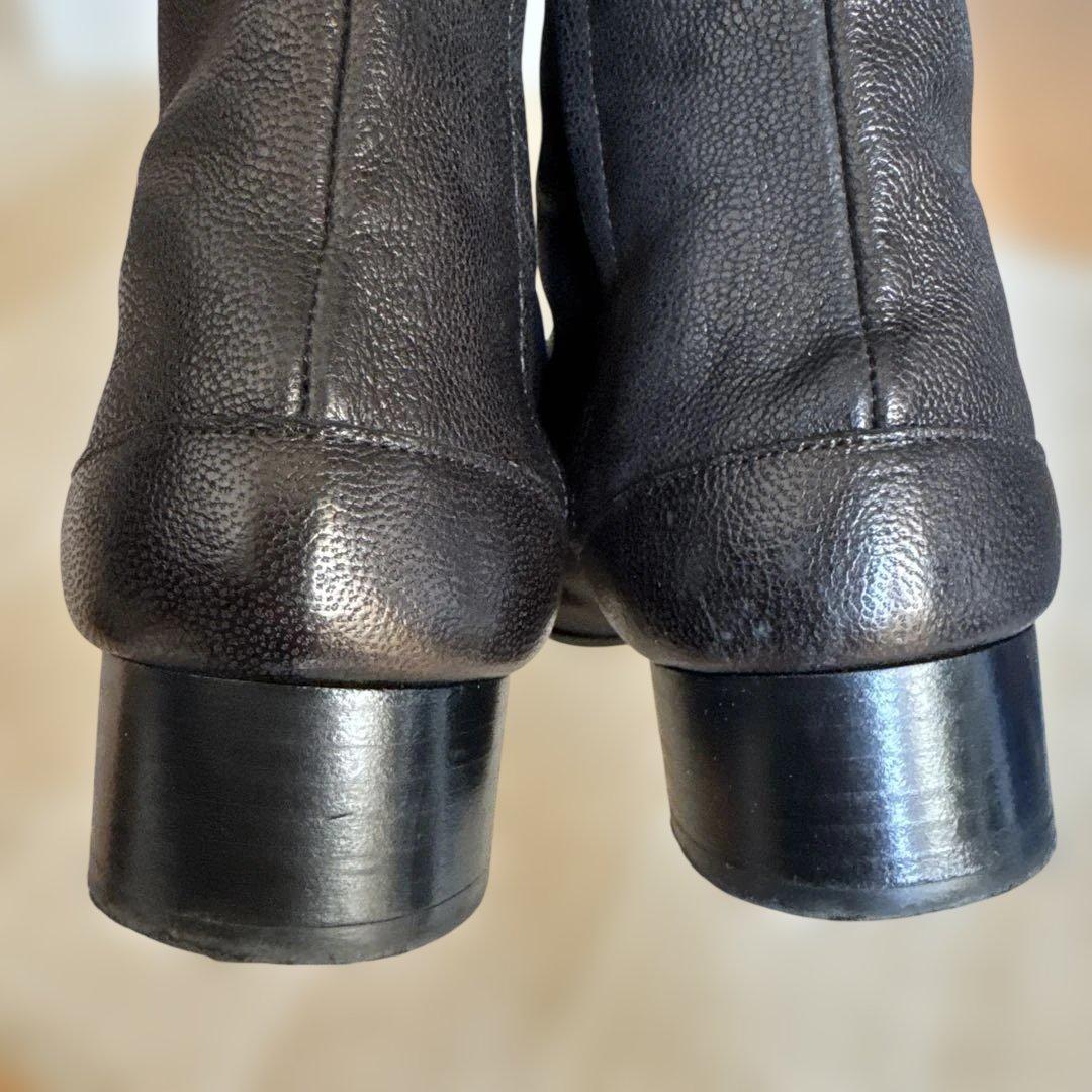 Maison Margiel足袋ブーツ tabi boots 3cmヒール 38