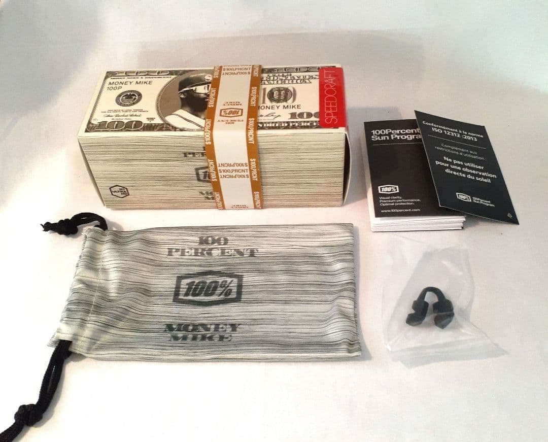 おまとめ買い 100% Speedcraft クリア レッド & ハリス モデル