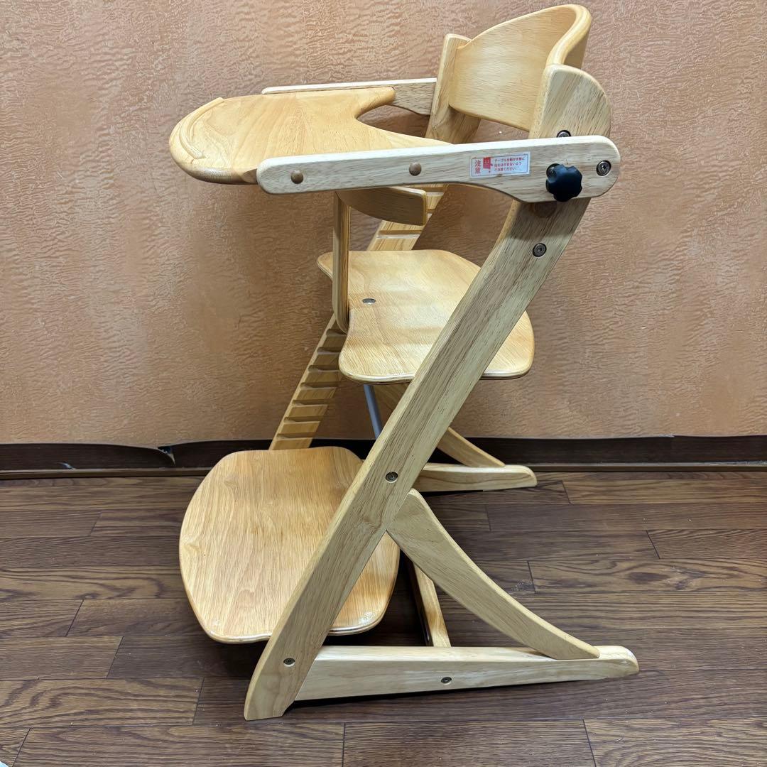 ☆美品☆【大和屋】すくすくチェアイーエヌ テーブル&ガード付き スタビライザー付