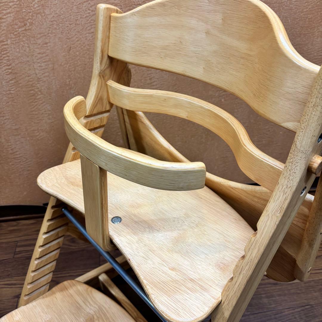 ☆美品☆【大和屋】すくすくチェアイーエヌ テーブル&ガード付き スタビライザー付