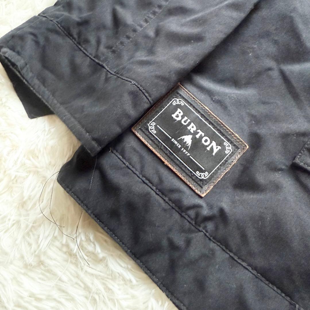 バートン スノーボード ウェア リバーシブル スノボ ペイズリー総柄 青 黒