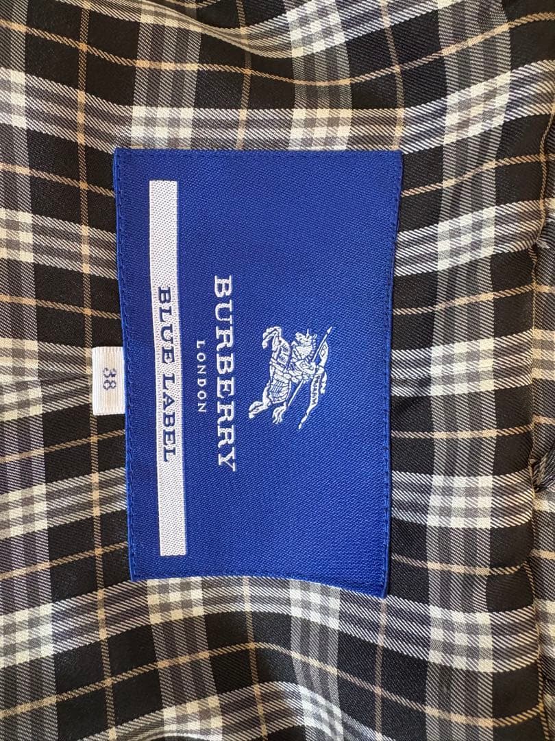 BURBERRY BLUE LABEL バーバリバーバリー ダッフルコート38M