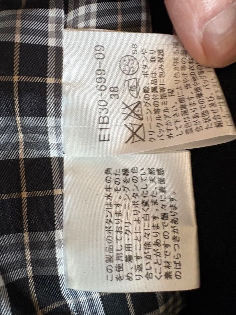 BURBERRY BLUE LABEL バーバリバーバリー ダッフルコート38M