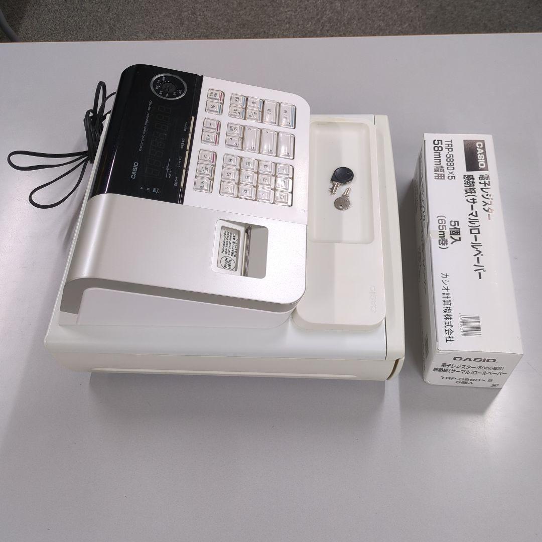 CASIO 電子レジスター SE-S20 58mm レシート印刷
