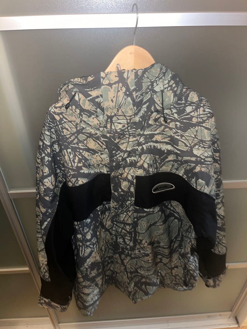 クイックシルバー カモフラ スノーボードウエア
