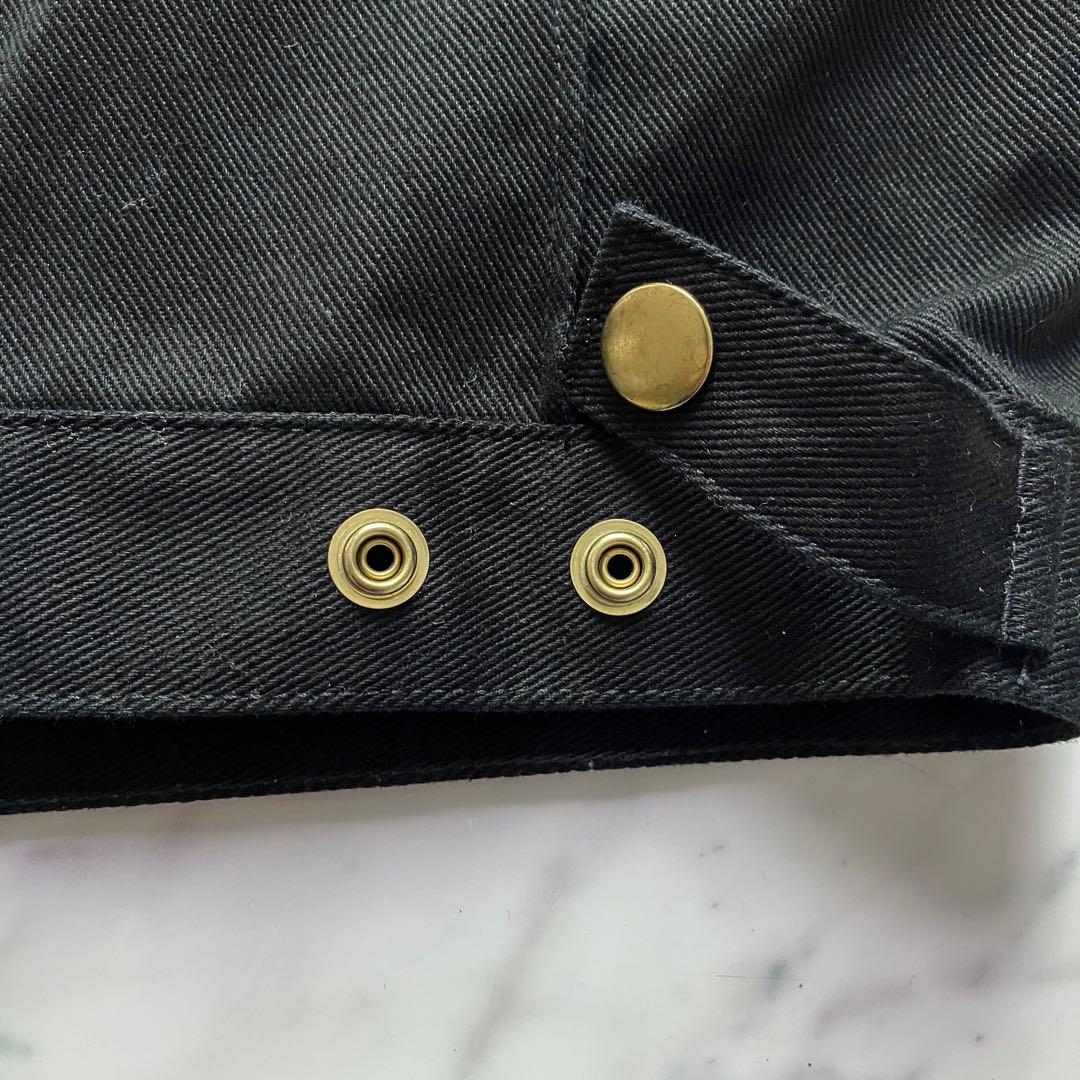 【美品】XLARGE × Dickies コラボ ワークジャケット ダック地 黒