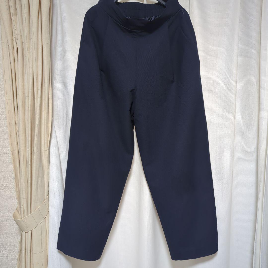 SOÉJU ネイビー シングルボタンジャケット　ワイドパンツ　セットアップ