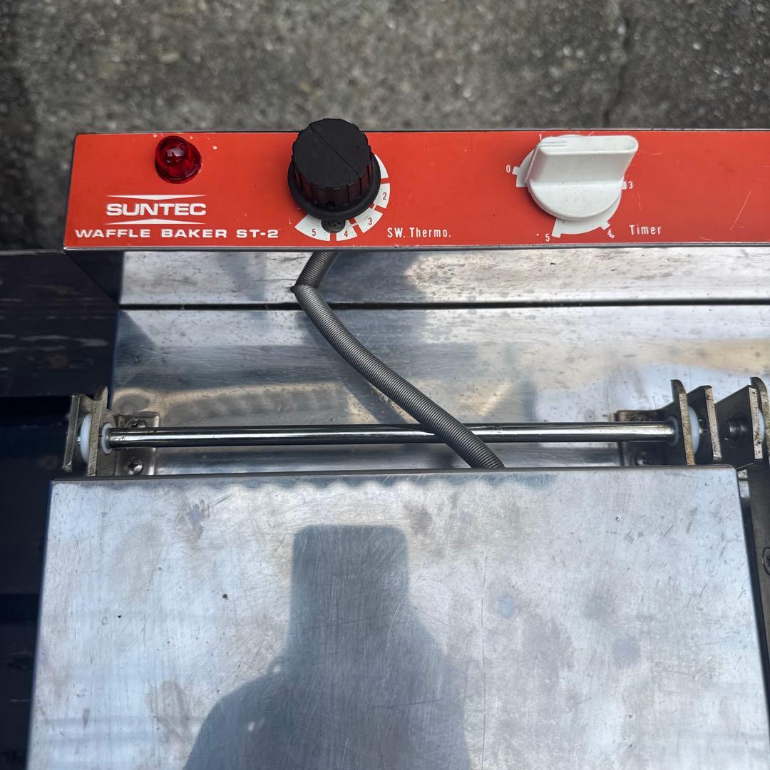 ☆中古品【サンテック　ワッフルメーカー】業務用・稼働品☆