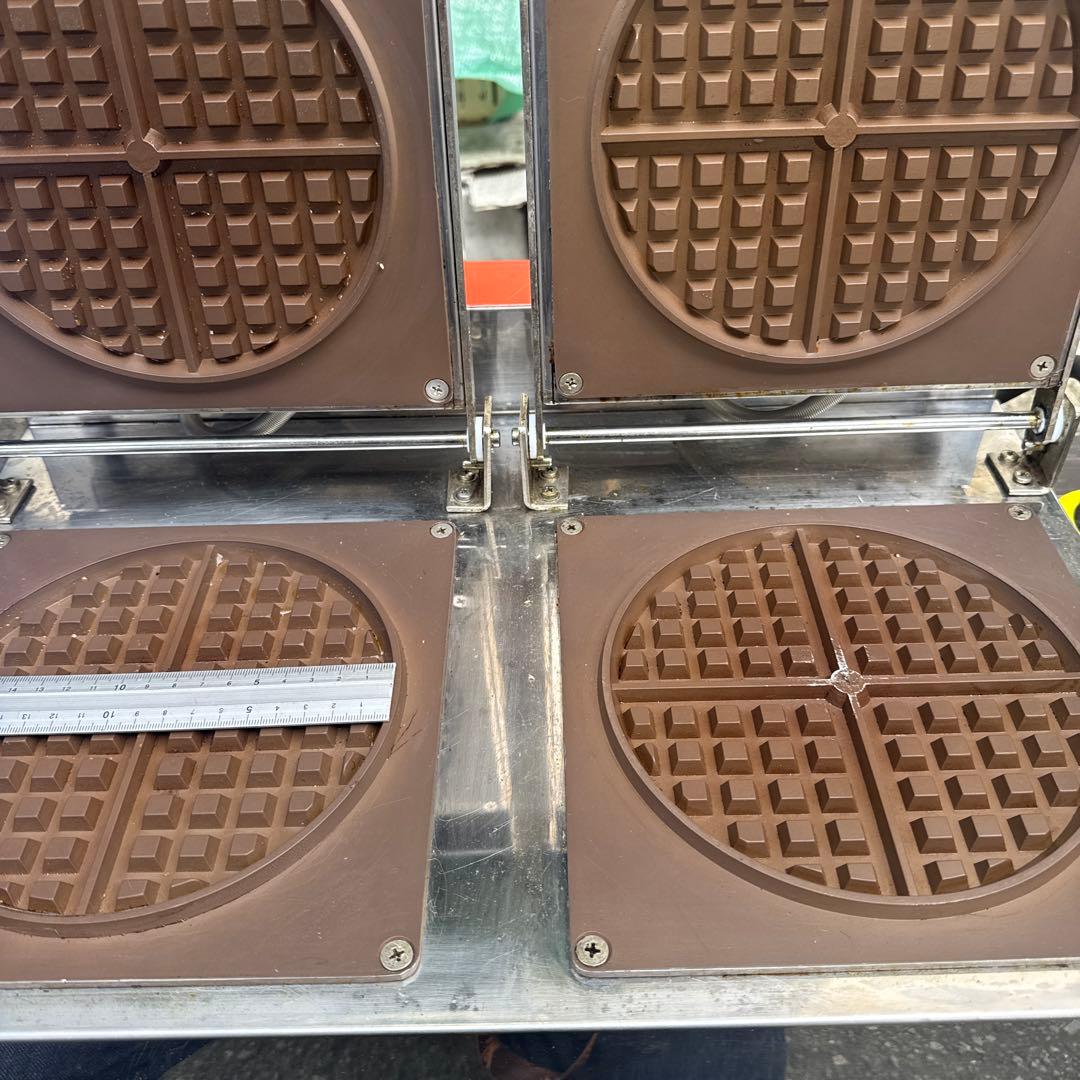 ☆中古品【サンテック　ワッフルメーカー】業務用・稼働品☆
