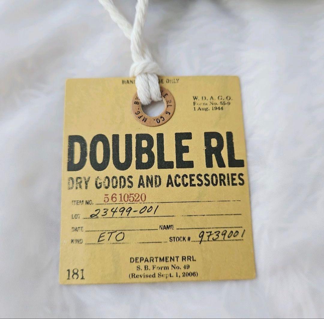 【新品】DOUBLE RL RRL ラルフローレン ロゴ レザーベルト