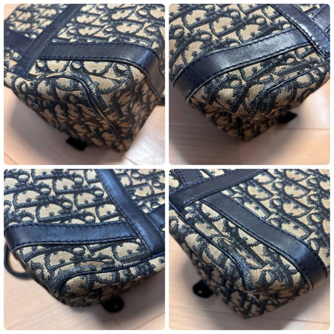 クリスチャンディオール トロッター 総柄　ミニボストンバッグ ハンドバッグ