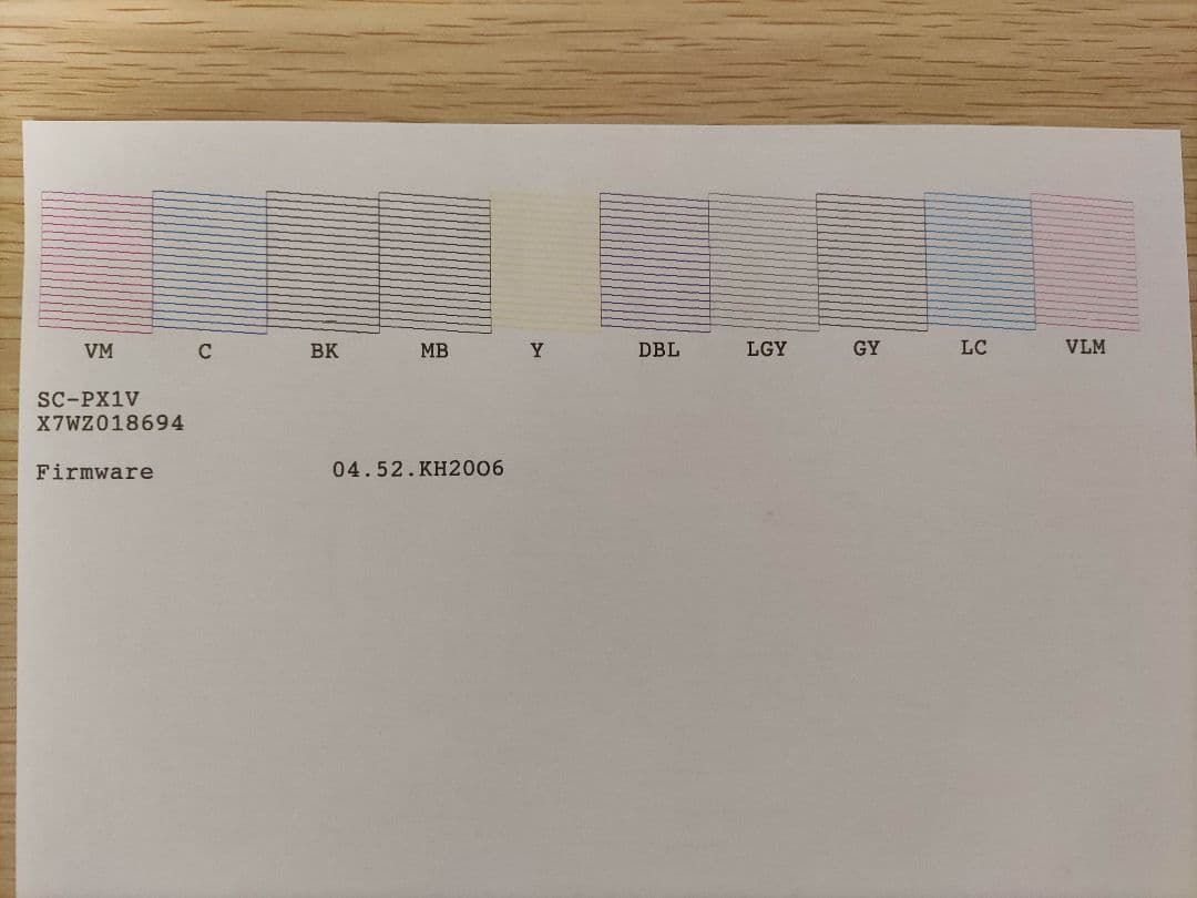 EPSON SC-PX1V エプソン 10色顔料インク｜2024年12月後半購入