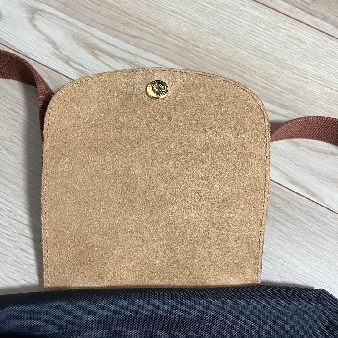 ロンシャン ナイロン リュック ブラック