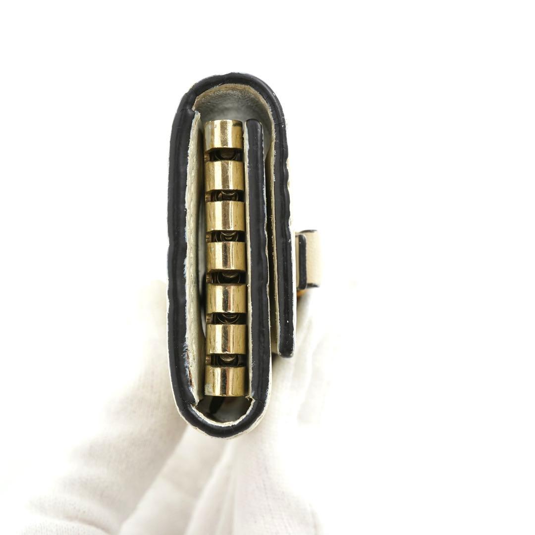 ✨未使用展示品✨　GUCCI キーケース　メイフェア　リボン　GGライン 6連