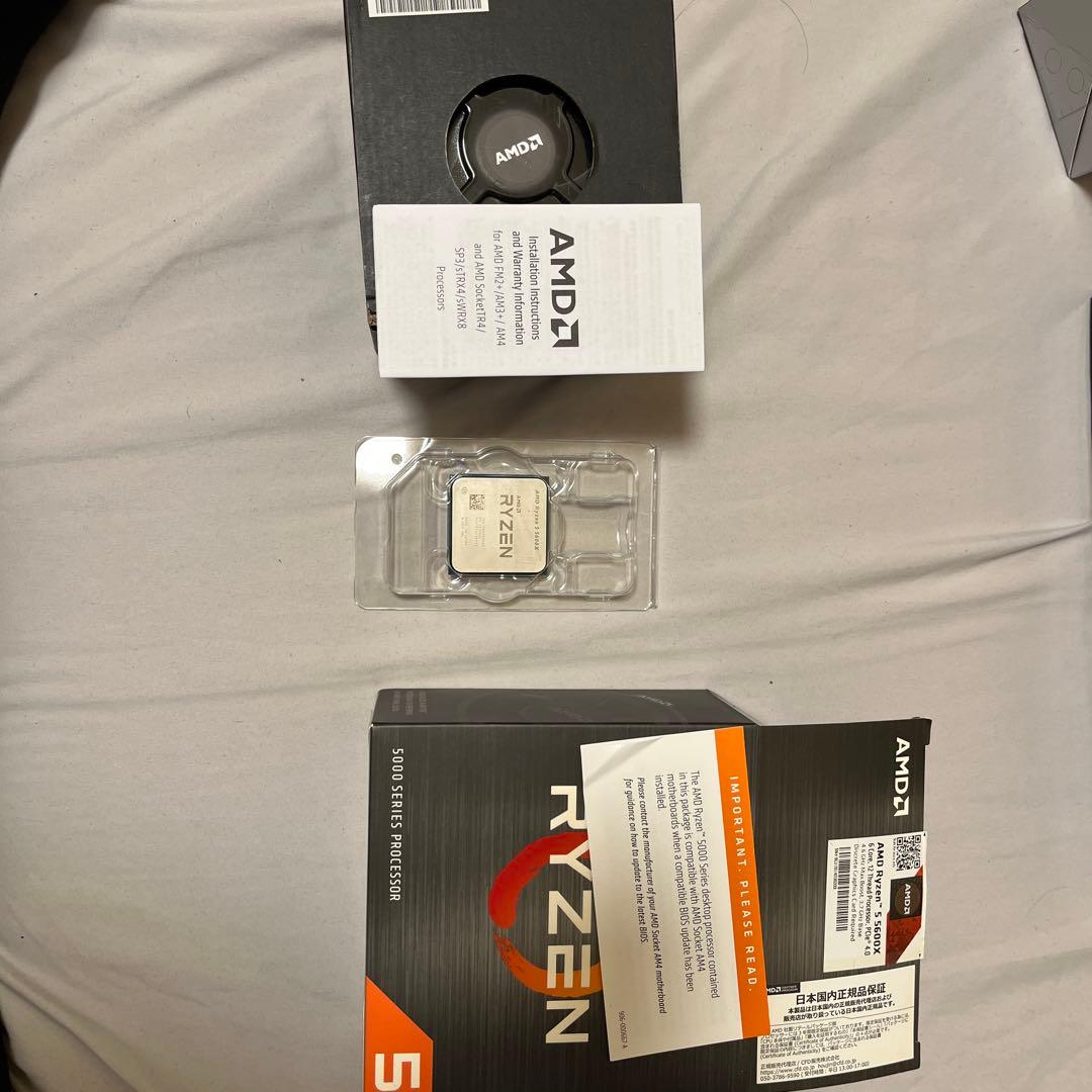 AMD Ryzen 5 5600X CPU AM4ソケット