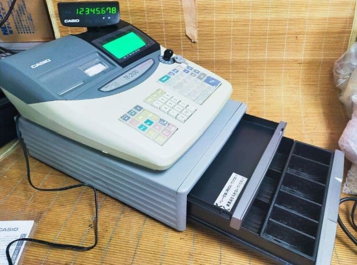 カシオレジスター　TE-2100　フル設定無料　長期使用可能　673107