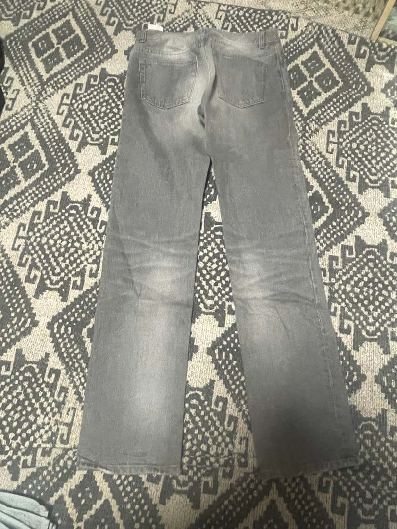 helmut lang デニム　本人期　グレー