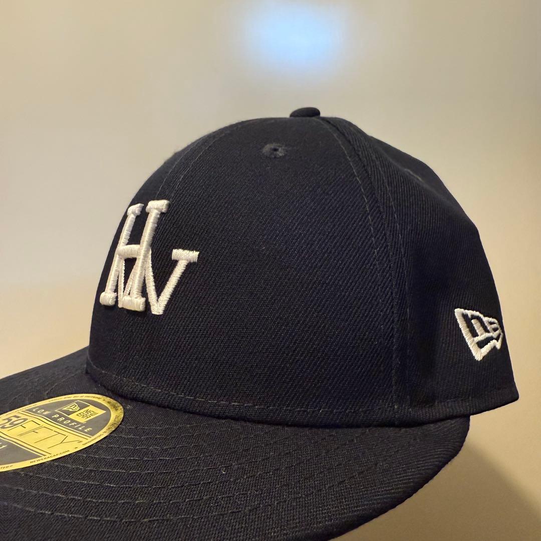 Da-iCE 和田颯 how ロゴ刺繍 キャップ ネイビー 7 3/8