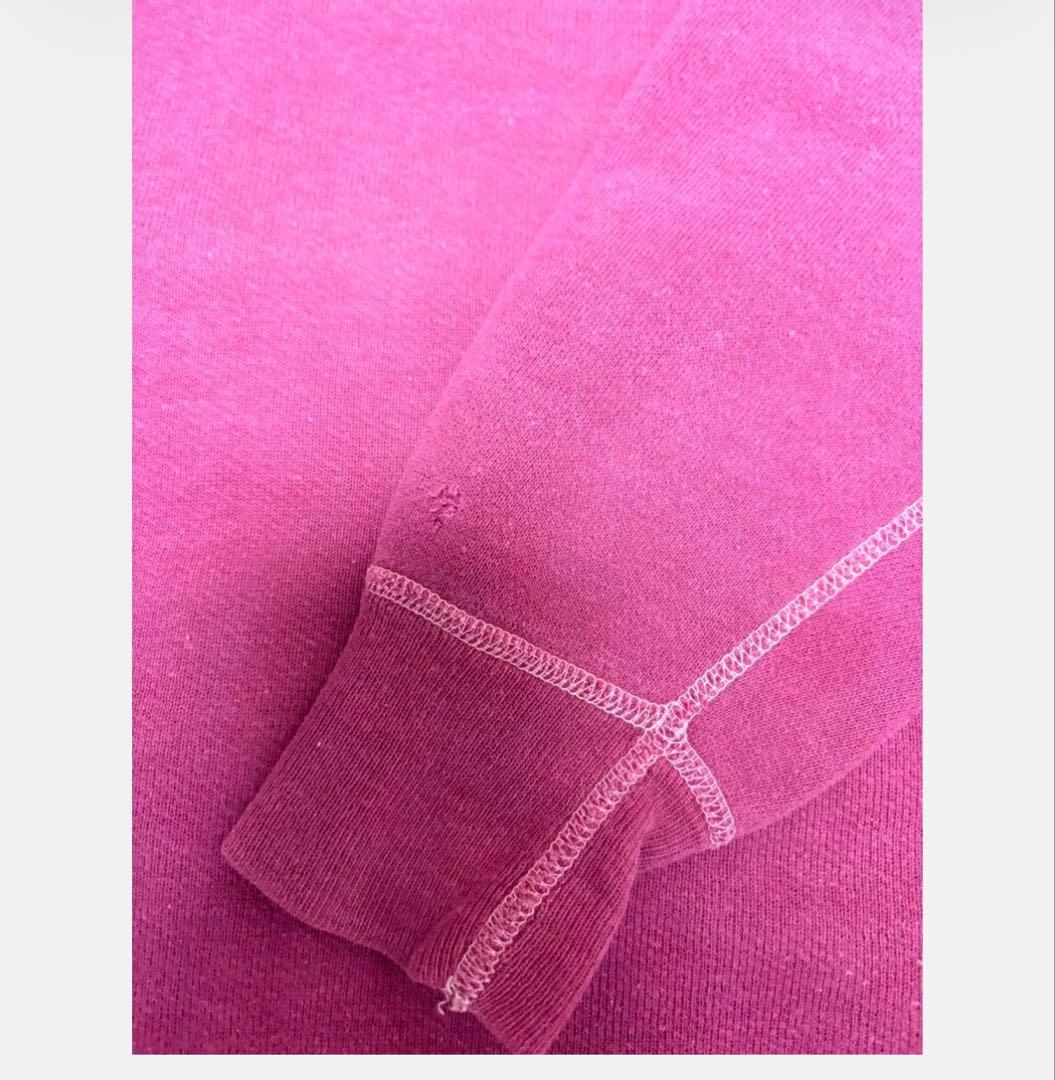 60's Flocky Print Vintage Sweat USA製