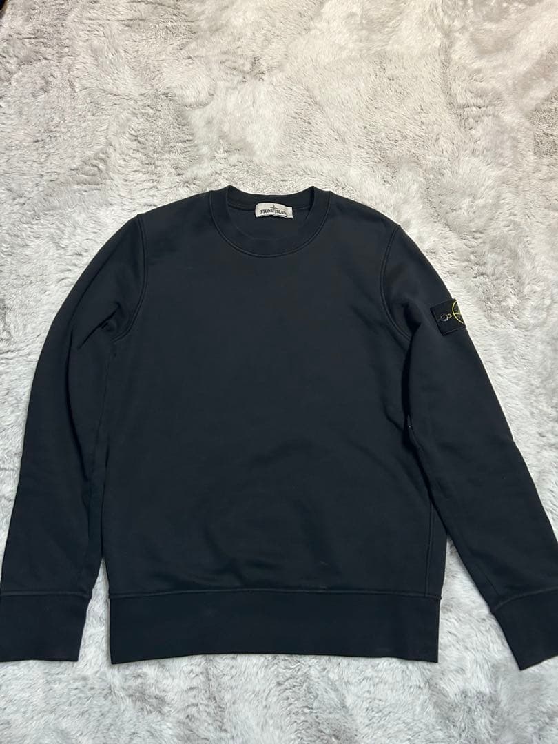 即完sサイズ　裏起毛　美品　STONE 　スウェットトレーナ