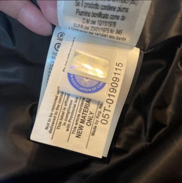 【未使用】カナダグース マクミランパーカー ブラックレーベル ダウン M