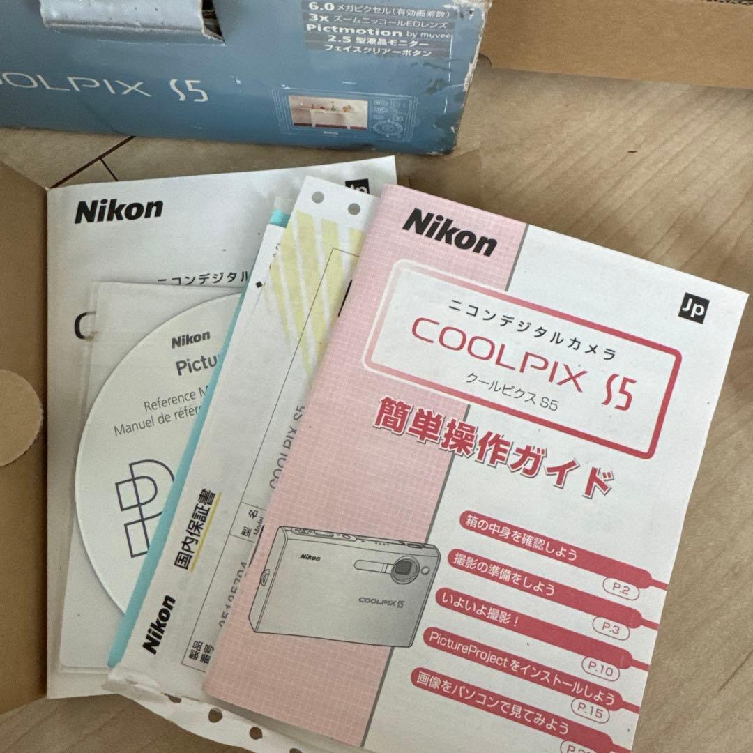 Nikon COOLPIX S5 6.0メガピクセル