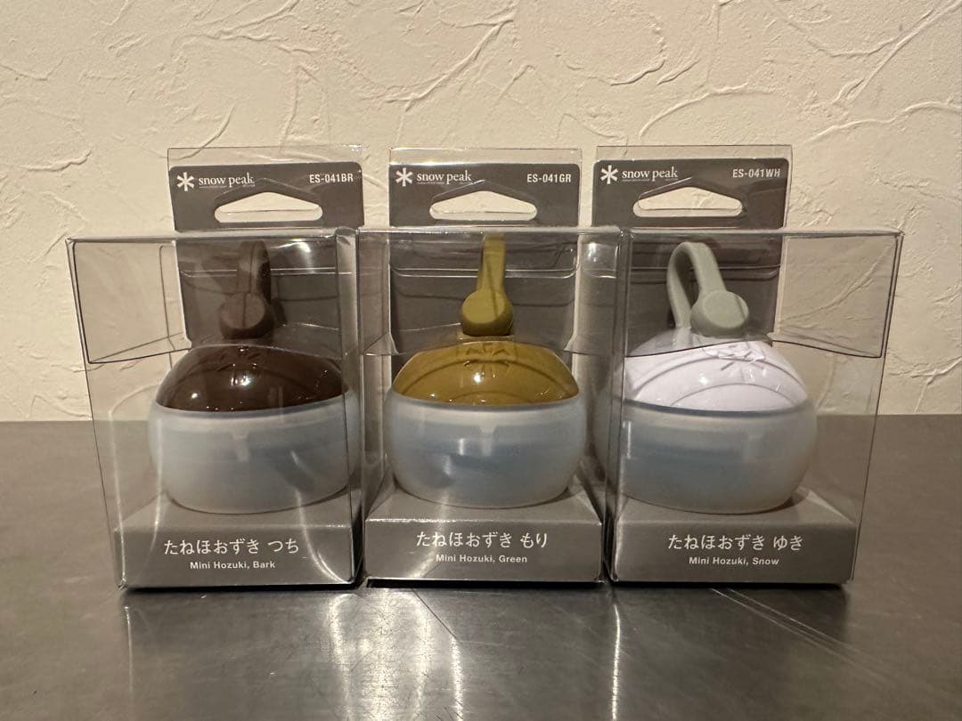 新品未使用  peak たねほおずき つち もり ゆき セット