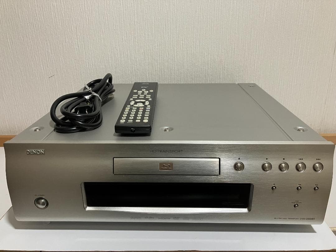 DENON DVD-2500BT BD/DVDビデオトランスポート（ジャンク）