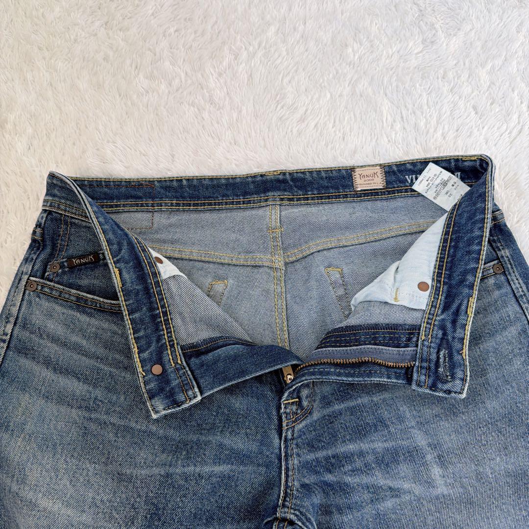 美品✨ YANUK VINCENTⅡ ストレート デニム 33 日本製