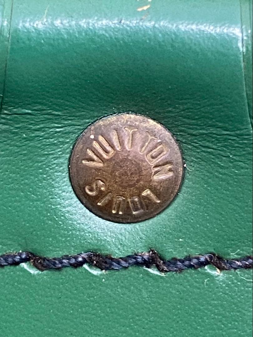 グリーン エピレザー ボストンバッグ