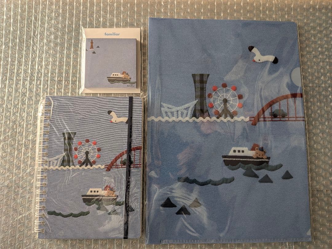 ファミリア　トートバッグと文具セット　限定