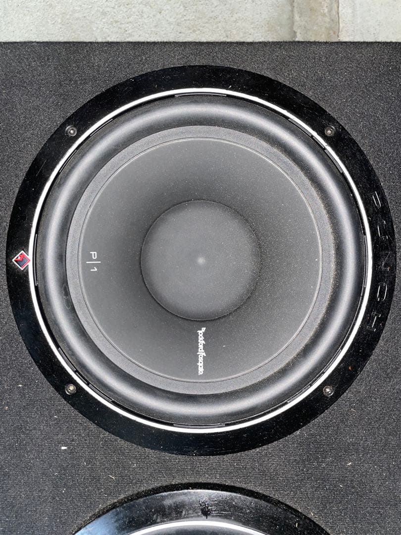 Rockford Fosgate Punch ウーファー 2基　ロックフォード
