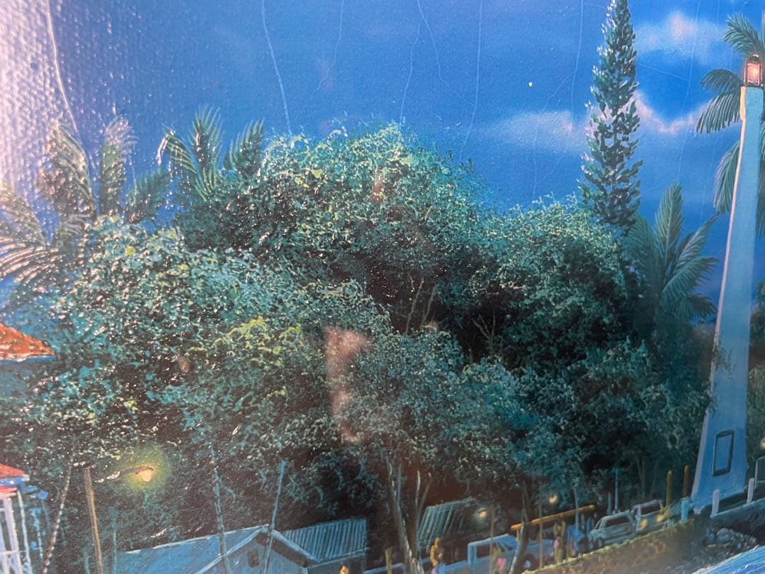 限定版クリスチャンラッセン「ラハイナ スターライト」C/E 2/475額装付き