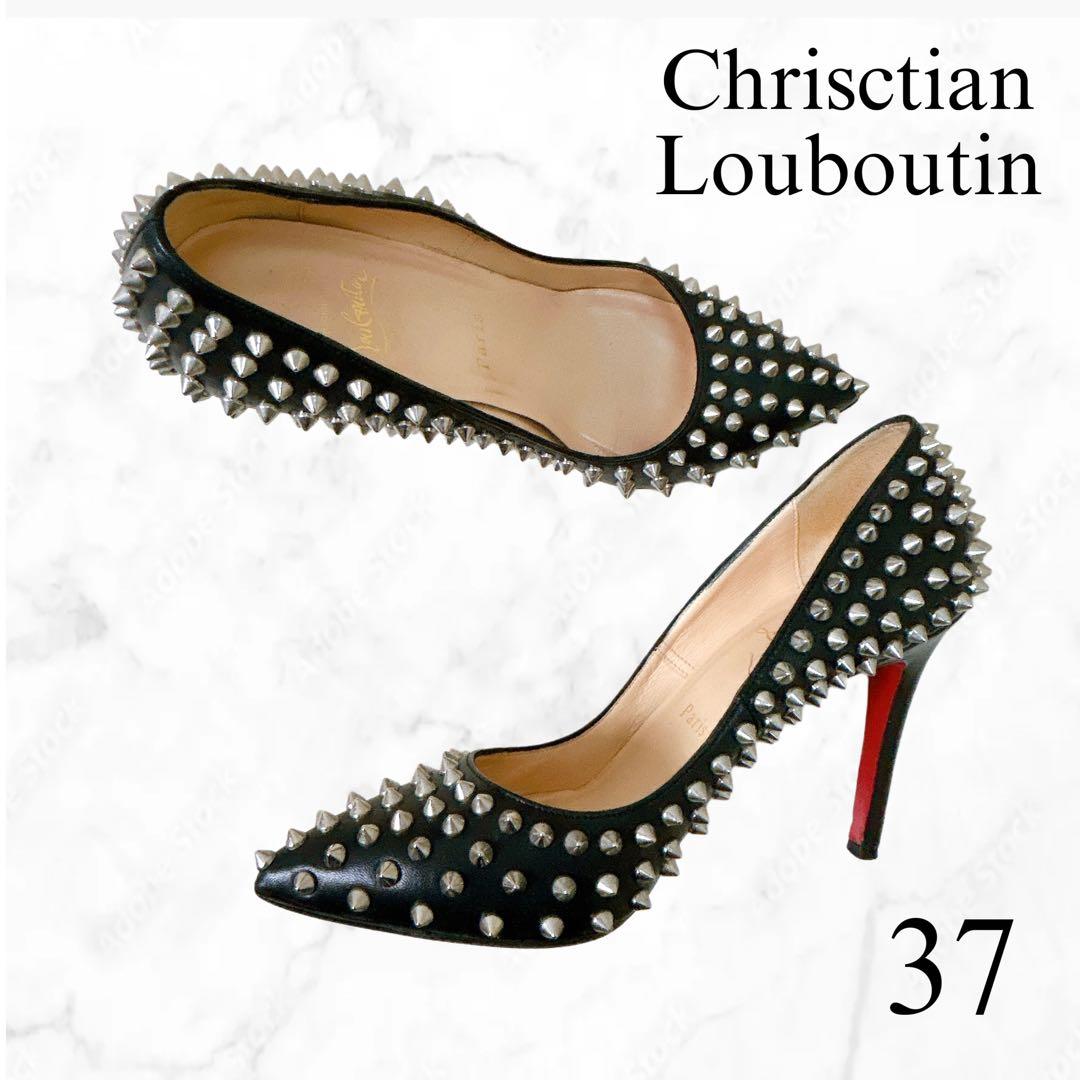 yafu  Christian Louboutin スタッズ ハイヒール