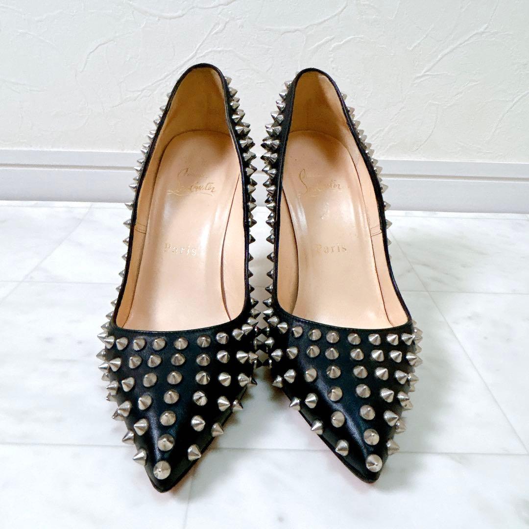 yafu  Christian Louboutin スタッズ ハイヒール