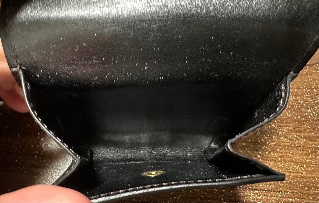 美品 ワイルドスワンズ アーサー クロコ ブラック