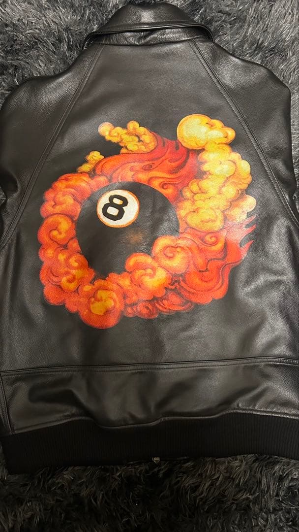 ジャケット・アウター Supreme Schott Martin Wong 8 Ball Jacket