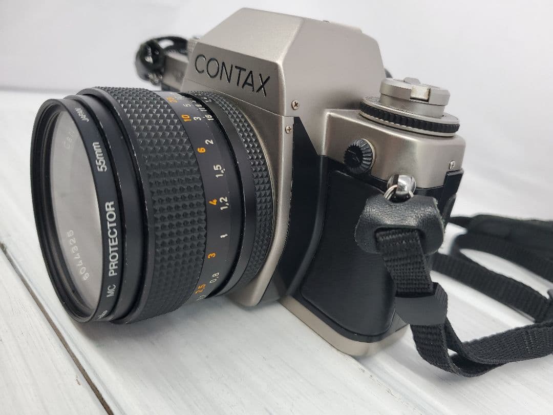 動作品　コンタックス S2 60周年記念 ＋ Planar 一眼レフカメラ