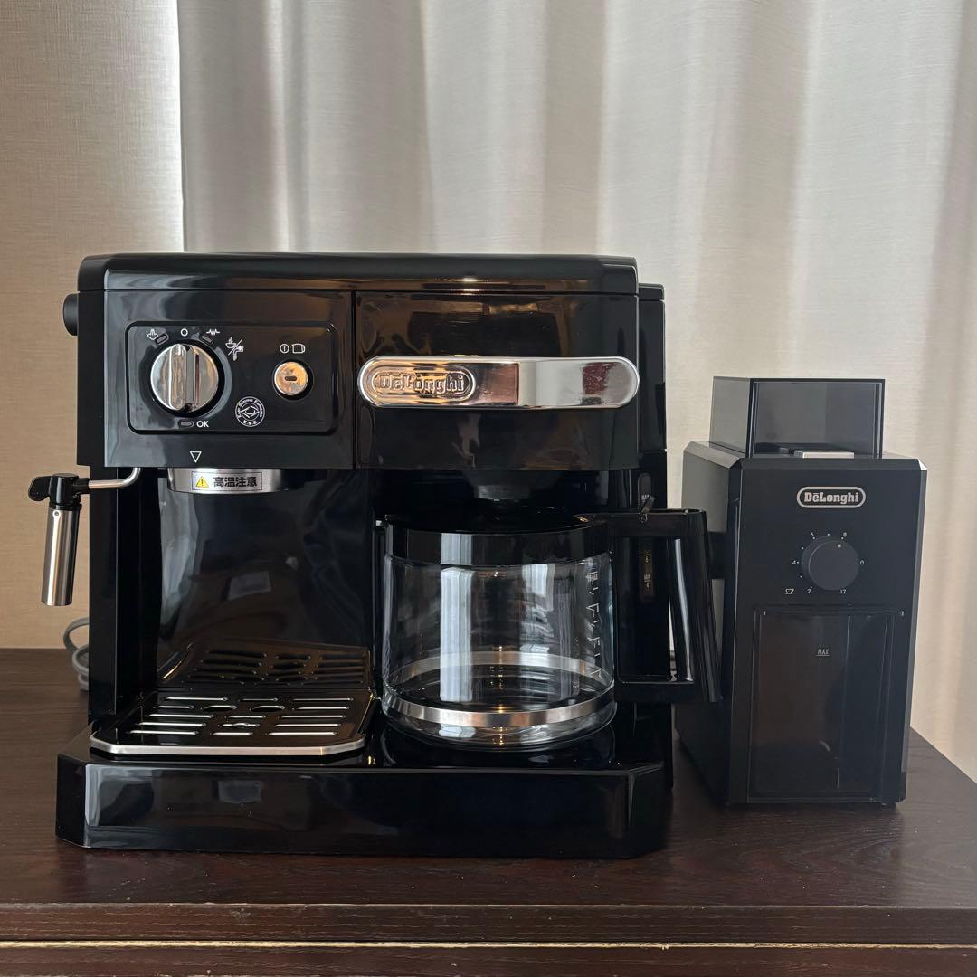 De'Longhi コーヒーメーカー・エスプレッソマシン ブラック