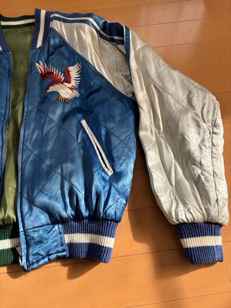 虎刺繍スカジャン