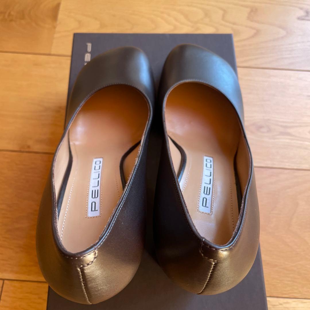 PELLICO ダークブラウン Milena ミレーナ　新品未使用