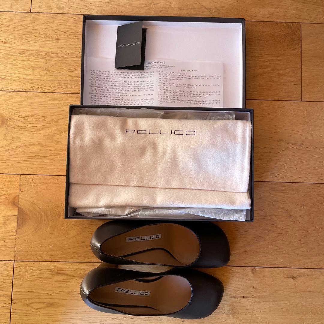 PELLICO ダークブラウン Milena ミレーナ　新品未使用