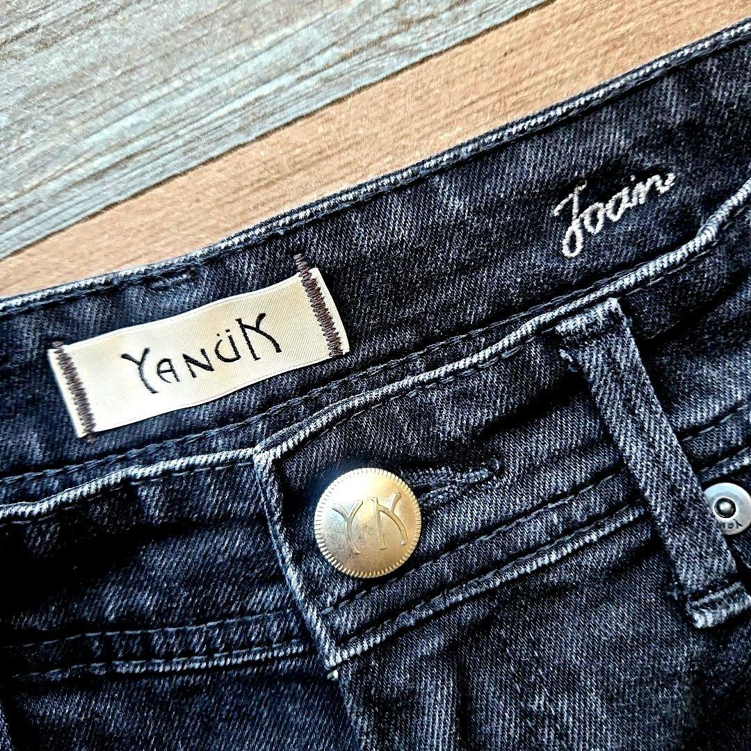 YANUK JOAN OBK⭐ヤヌークジョーンデニムジーンズ24ルーズストレート