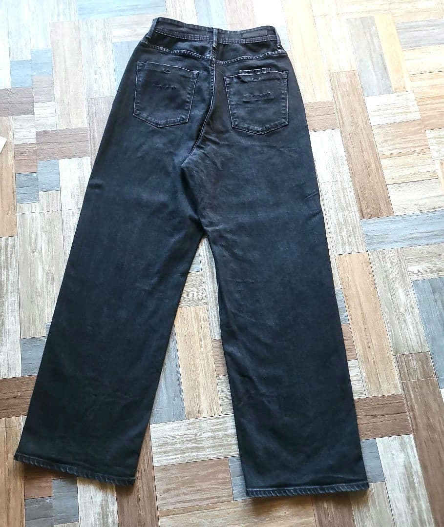 YANUK JOAN OBK⭐ヤヌークジョーンデニムジーンズ24ルーズストレート