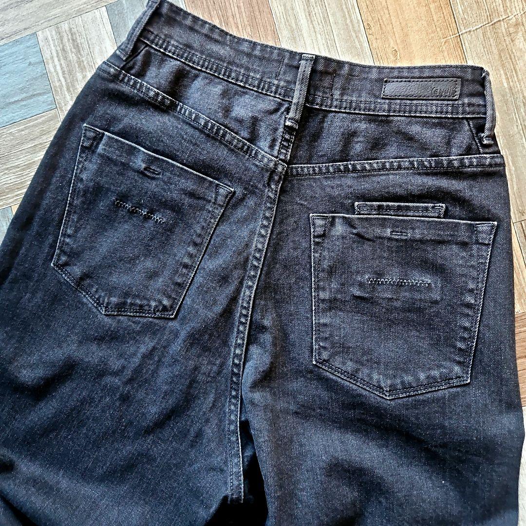 YANUK JOAN OBK⭐ヤヌークジョーンデニムジーンズ24ルーズストレート