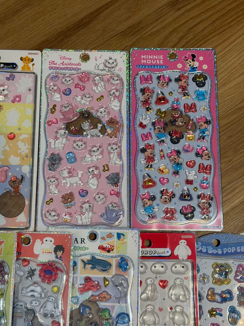 ディズニーボンボンドロップシール うるちゅる プチドロップ