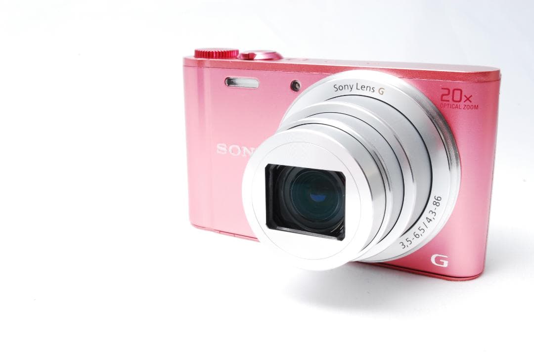 【美品】SONY DSC-WX350 ピンク 20倍光学ズーム Wi-Fi