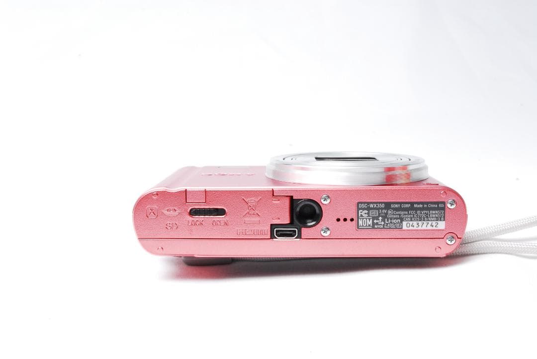 【美品】SONY DSC-WX350 ピンク 20倍光学ズーム Wi-Fi